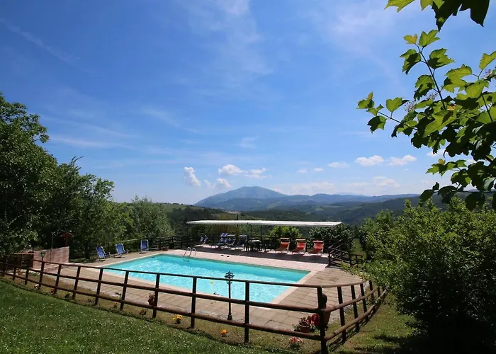 Feriehus In With Pool & Apecchio