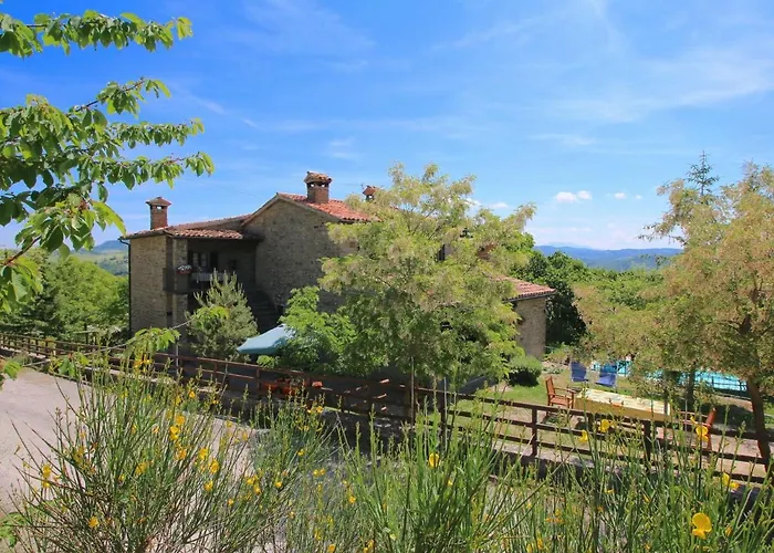 Feriehus In With Pool & Apecchio